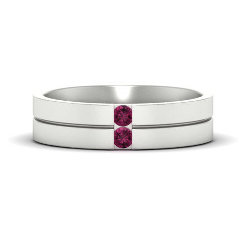 mens-2-stone-pink-sapphire-band-in-white-gold-fdm1052gsadrpi-nl-wg