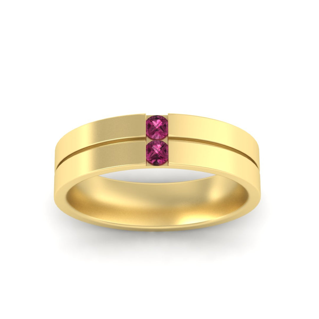 mens-2-stone-pink-sapphire-band-in-yellow-gold-fdm1052gsadrpiangle5-nl-yg