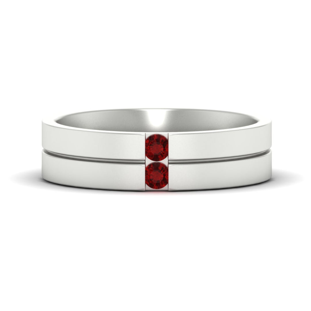 mens-2-stone-ruby-band-in-white-gold-fdm1052grudr-nl-wg