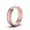 Load image into Gallery viewer, mens-2-tone-double-inlay-band-in-rose-gold-fdm50240b-nl-rg.jpg