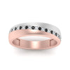 Load image into Gallery viewer, mens-2-tone-diagonal-stone-engagement-ring