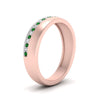 Load image into Gallery viewer, Mens 2 Tone Diagonal Stone Engagement Ring
