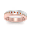 Load image into Gallery viewer, Mens 2 Tone Diagonal Stone Engagement Ring