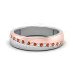 Load image into Gallery viewer, Mens 2 Tone Diagonal Stone Engagement Ring
