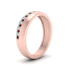 Load image into Gallery viewer, Mens 2 Tone Diagonal Stone Engagement Ring