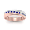 Load image into Gallery viewer, Mens 2 Tone Diagonal Stone Engagement Ring