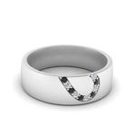 Load image into Gallery viewer, Mens Anniversary Band With Diamonds
