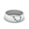 Load image into Gallery viewer, mens-anniversary-band-with-blue-topaz-in-white-gold-FDM1144-BGICBLTO-NL-WG.jpg