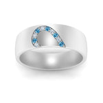 Load image into Gallery viewer, Mens Anniversary Band With Diamonds
