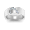 Load image into Gallery viewer, mens-anniversary-band-with-diamonds-in-white-gold-FDM1144-BANGLE5-NL-WG.jpg