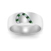 Load image into Gallery viewer, mens-anniversary-band-with-emerald-in-white-gold-FDM1144-BGEMGRANGLE5-NL-WG.jpg