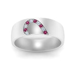 Load image into Gallery viewer, Mens Anniversary Band With Diamonds
