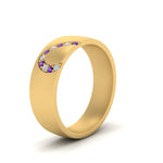 Load image into Gallery viewer, Mens Anniversary Band With Diamonds
