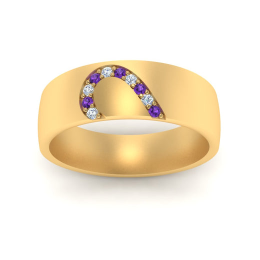 mens-anniversary-band-with-purple-topaz-in-yellow-gold-FDM1144-BGVITOANGLE5-NL-YG.jpg