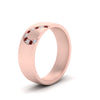 Load image into Gallery viewer, mens-anniversary-band-with-ruby-in-rose-gold-FDM1144-BGRUDRANGLE2-NL-RG.jpg