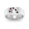 Load image into Gallery viewer, mens-anniversary-band-with-ruby-in-white-gold-FDM1144-BGRUDRANGLE5-NL-WG.jpg