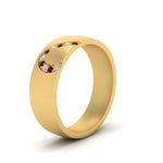 Load image into Gallery viewer, Mens Anniversary Band With Diamonds
