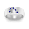 Load image into Gallery viewer, mens-anniversary-band-with-sapphire-in-white-gold-FDM1144-BGSABLANGLE5-NL-WG.jpg