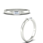 Load image into Gallery viewer, Mens Baguette Diamond Engagement Ring
