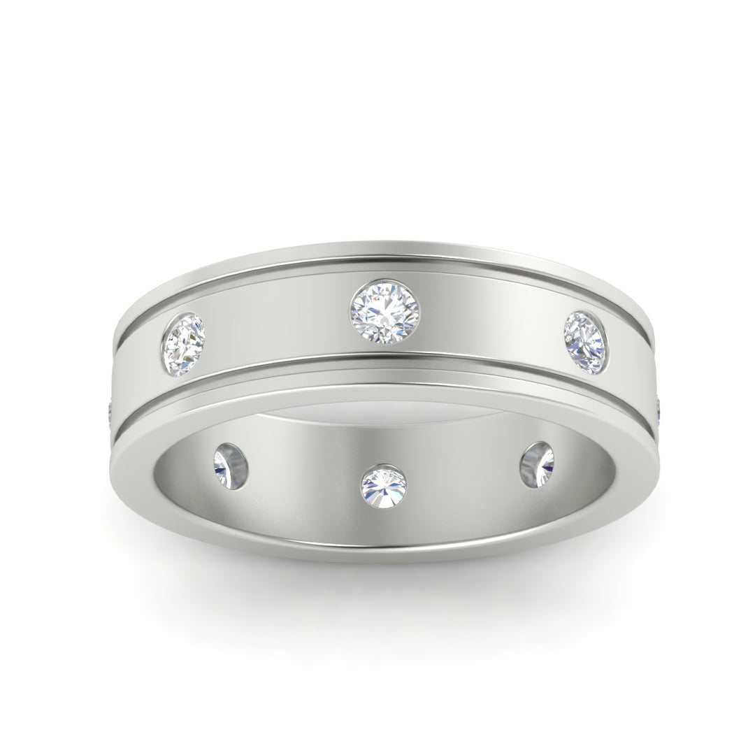 mens-bezel-set-diamond-eternity-engagement-ring-in-white-gold-fdm10342roangle5-nl-wg