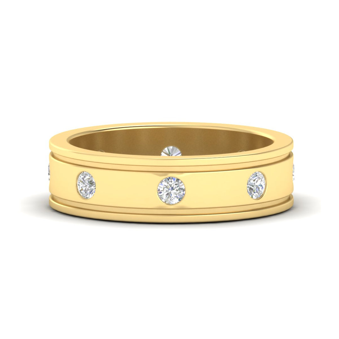 mens-bezel-set-diamond-eternity-engagement-ring-in-yellow-gold-fdm10342ro-nl-yg