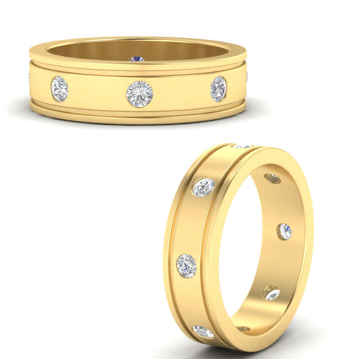 mens-bezel-set-diamond-eternity-engagement-ring-in-yellow-gold-fdm10342roangle3-nl-yg.jpg