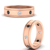 Load image into Gallery viewer, mens-bezel-set-diamond-eternity-engagement-ring-with-black-diamond-in-rose-gold-fdm10342rogblackangle3-nl-rg.jpg