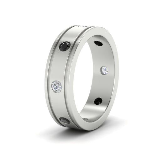 mens-bezel-set-diamond-eternity-engagement-ring-with-black-diamond-in-white-gold-fdm10342rogblackangle2-nl-wg.jpg