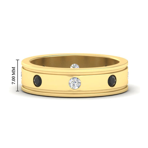 mens-bezel-set-diamond-eternity-engagement-ring-with-black-diamond-in-yellow-gold-fdm10342rogblack-nl-yg-hw.jpg