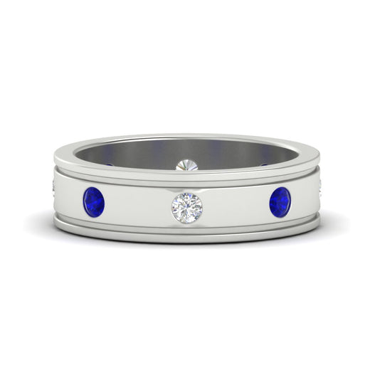 mens-bezel-set-diamond-eternity-engagement-ring-with-blue-sapphire-in-white-gold-fdm10342rogsabl-nl-wg.jpg