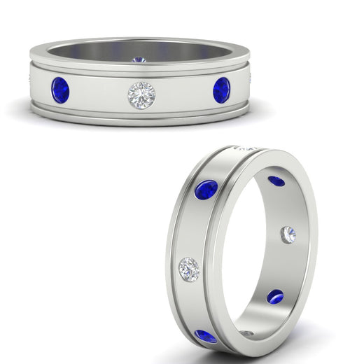 mens-bezel-set-diamond-eternity-engagement-ring-with-blue-sapphire-in-white-gold-fdm10342rogsablangle3-nl-wg.jpg
