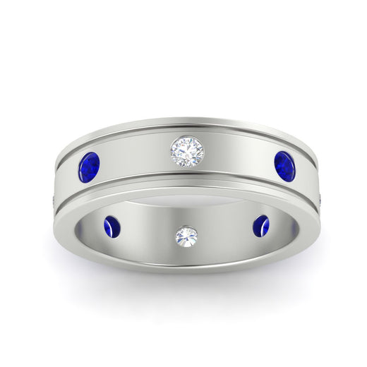mens-bezel-set-diamond-eternity-engagement-ring-with-blue-sapphire-in-white-gold-fdm10342rogsablangle5-nl-wg.jpg