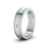 Load image into Gallery viewer, mens-bezel-set-diamond-eternity-engagement-ring-with-ice-blue-topaz-in-white-gold-fdm10342rogicbltoangle2-nl-wg.jpg