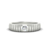 Load image into Gallery viewer, mens-bezel-set-modern-wedding-ring-in-white-gold-fdm186-nl-wg