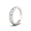 Load image into Gallery viewer, mens-bezel-set-modern-wedding-ring-in-white-gold-fdm186-nl-wg