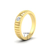 Load image into Gallery viewer, mens-bezel-set-modern-wedding-ring-in-yellow-gold-fdm186-nl-yg