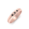 Load image into Gallery viewer, mens-black-diamond-band-comfort-fit-ring-in-rose-gold-FD9862BGBLACKANGLE2-NL-RG.jpg
