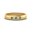 Load image into Gallery viewer, mens-blue-topaz-band-comfort-fit-ring-in-yellow-gold-FD9862BGICBLTO-NL-YG.jpg