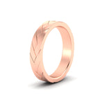 Load image into Gallery viewer, mens-braided-design-promise-ring-in-rose-gold-fdm10396angle2-nl-rg
