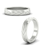 Load image into Gallery viewer, mens-braided-design-promise-ring-in-white-gold-fdm10396angle3-nl-wg
