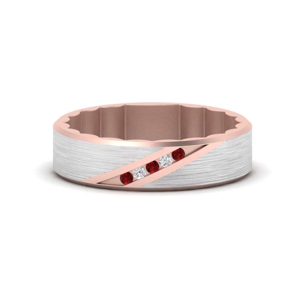mens-brush-finish-2-tone-ruby-wedding-band-in-rose-gold-FD10395BGRUDR-NL-RG