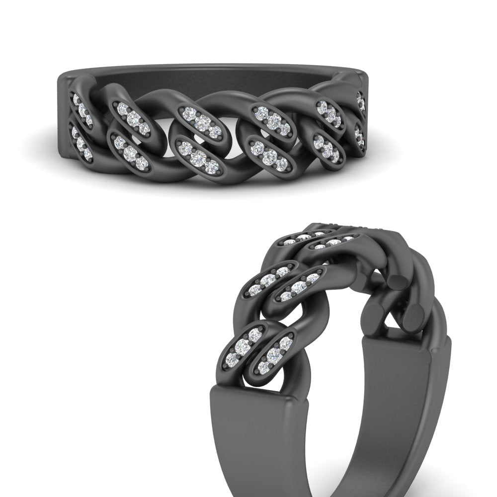 mens-cuban-link-diamond-wedding-band-in-black-gold-FDM10402ANGLE3-NL-BG