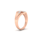 Load image into Gallery viewer, Mens Cross Gemstone Engagement Ring
