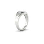 Load image into Gallery viewer, Mens Cross Gemstone Engagement Ring
