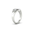 Thumbnail 20 - Mens Cross Gemstone Engagement Ring