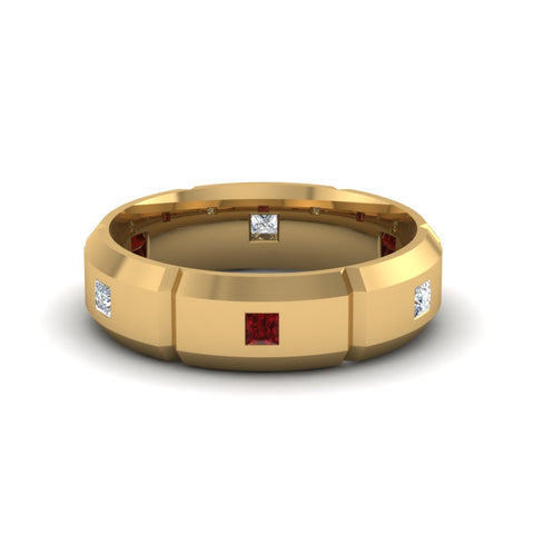 mens-diamond-engagement-rings-with-red-ruby-in-14K-yellow-gold-FDM8012BGRUDR-NL-YG.jpg