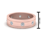 Load image into Gallery viewer, mens-diamond-eternity-ring-band-in-rose-gold-fdm124237ro-nl-rg
