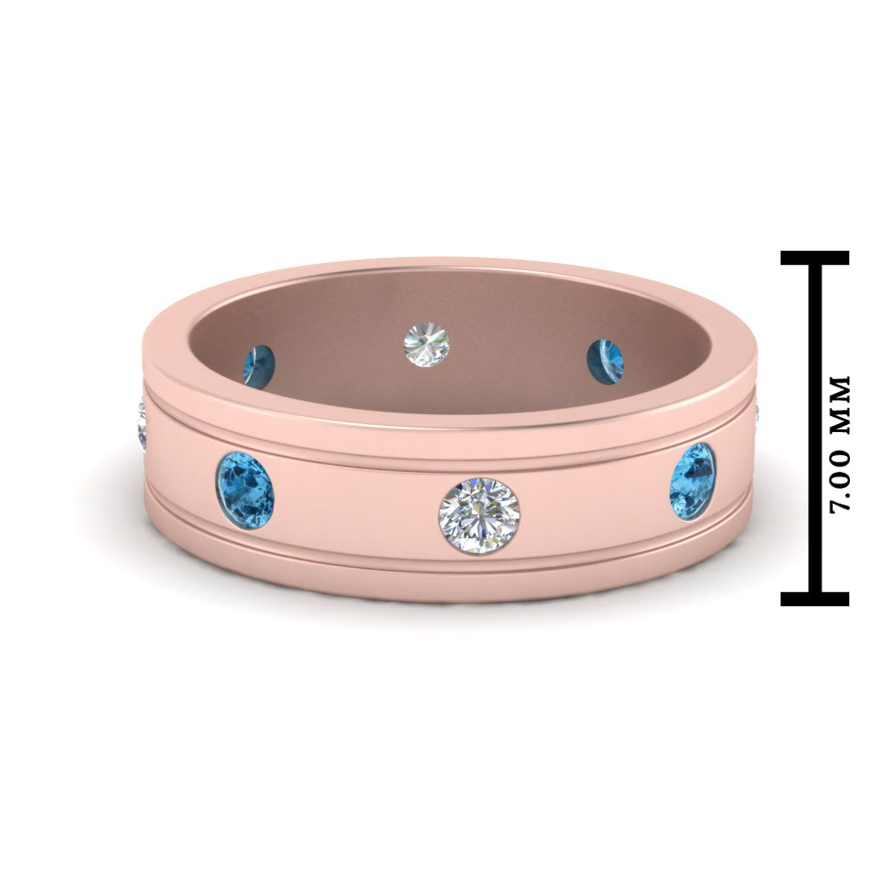 mens-diamond-eternity-ring-band-with-blue-topaz-in-rose-gold-fdm124237rogicblto-nl-rg