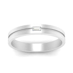 Load image into Gallery viewer, Mens East West Baguette Engagement Ring
