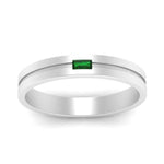 Load image into Gallery viewer, Mens East West Baguette Engagement Ring
